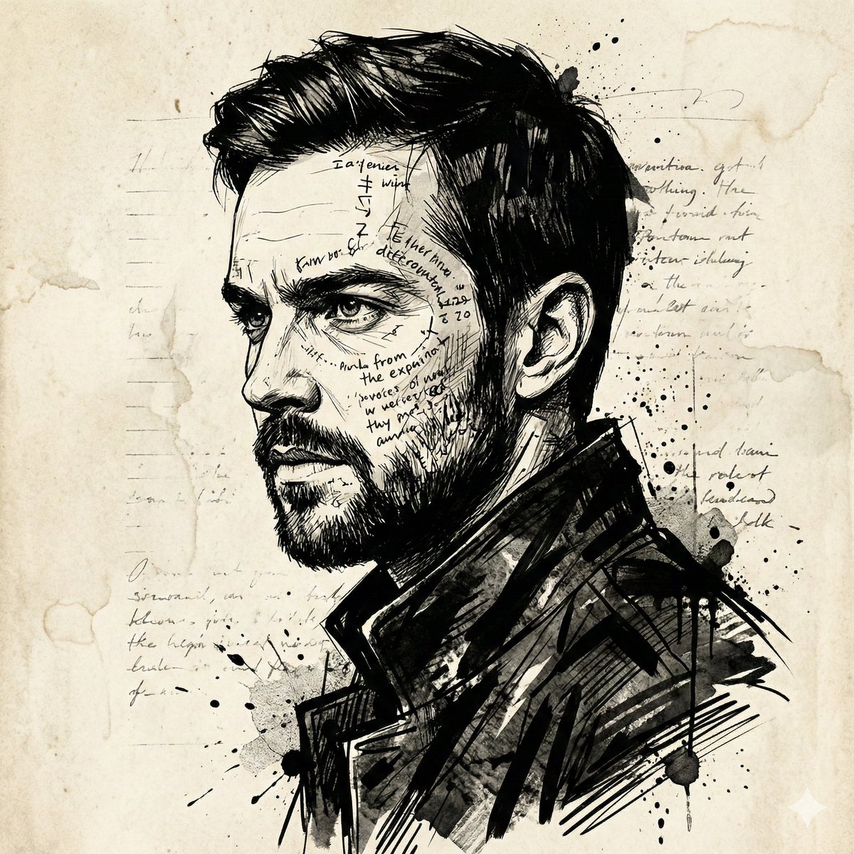 Ink Rebellion: Raw Portrait