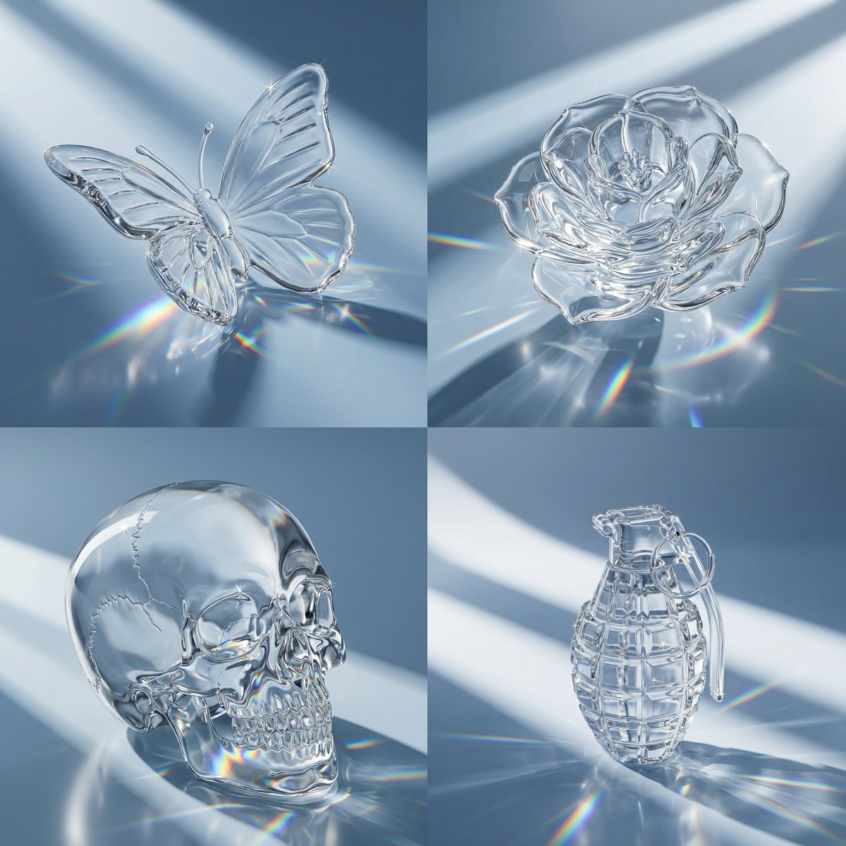 Optical Glass Macro Art