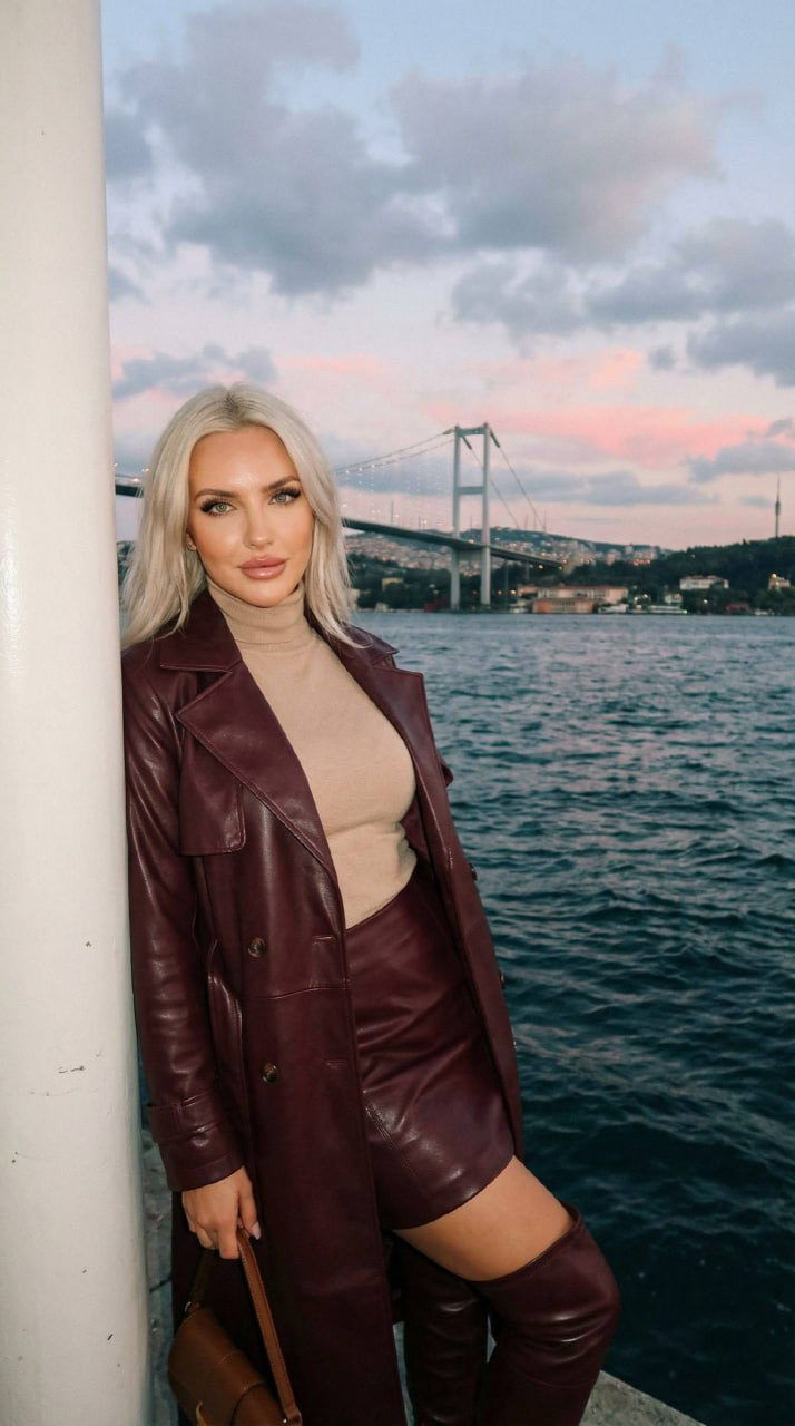 Istanbul Twilight Fashion Portrait