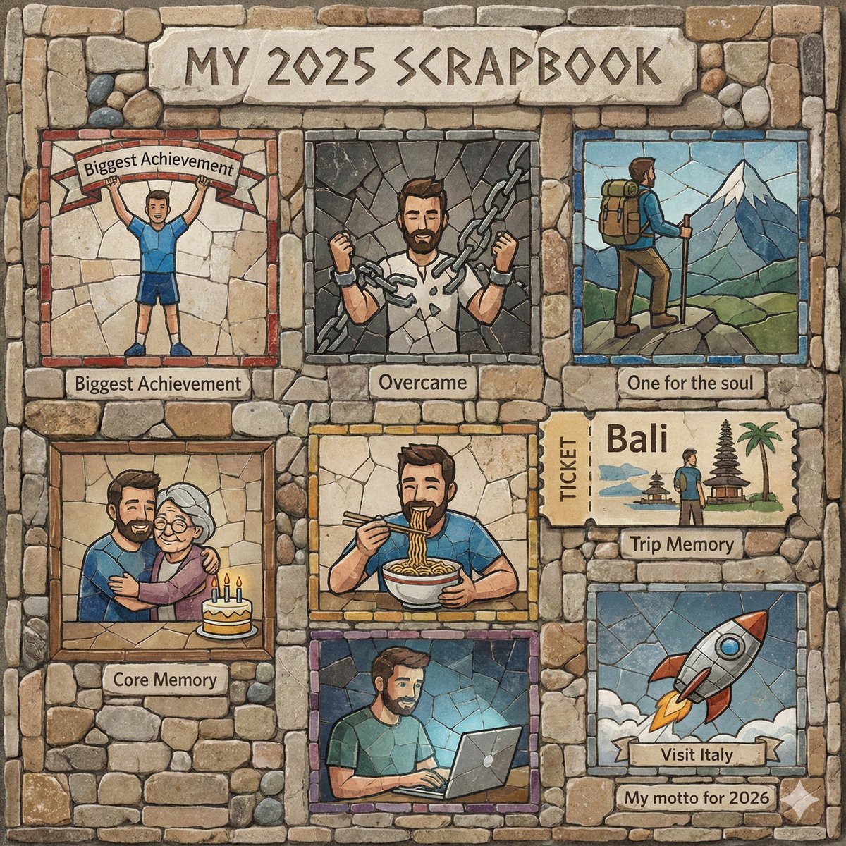 My 2025 Scrapbook Memories