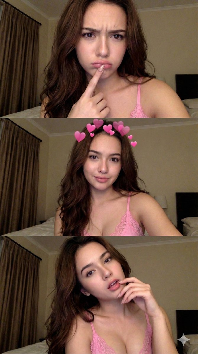 Playful Selfie Collage