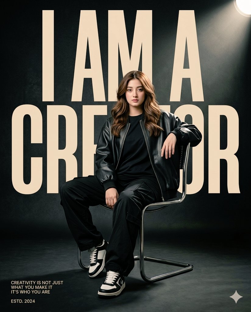 Luxury Streetwear Fashion Poster