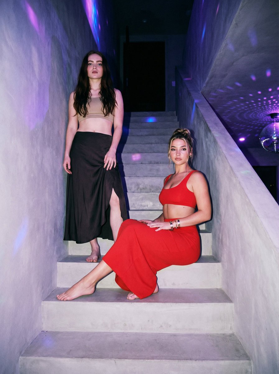 Night Staircase Duo Fashion