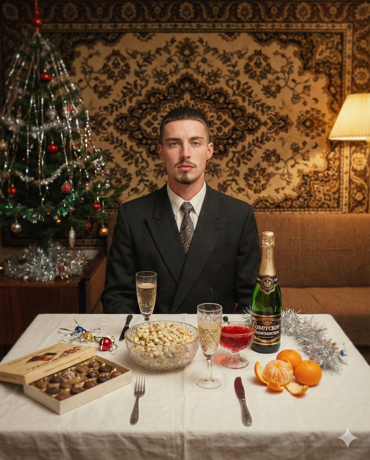Soviet New Year Portrait