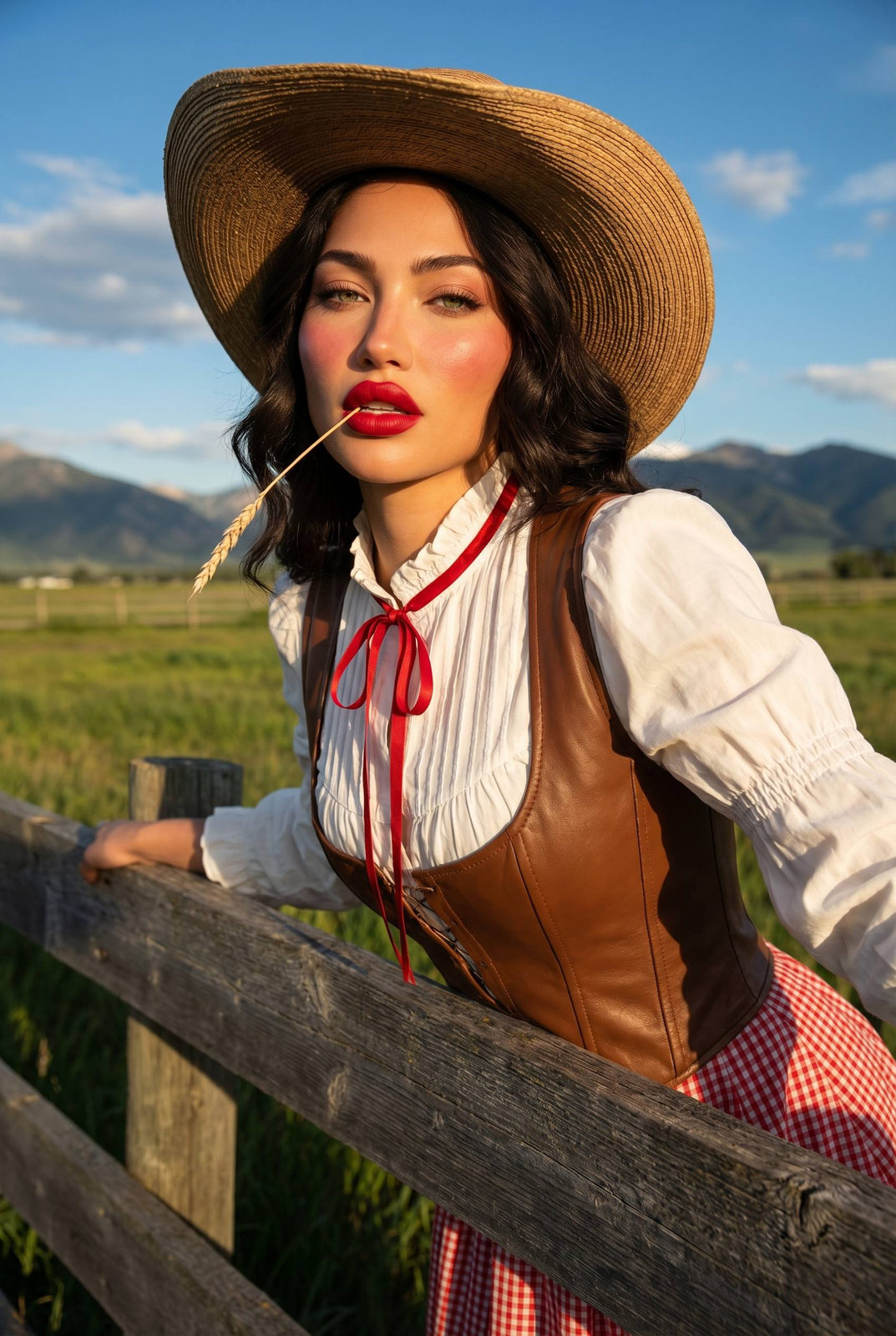 Cinematic Western Fashion Portrait