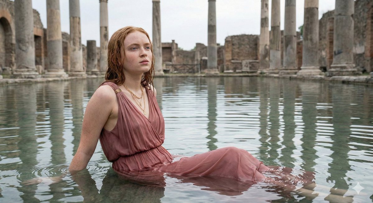 Oracle Maiden in Ancient Baths