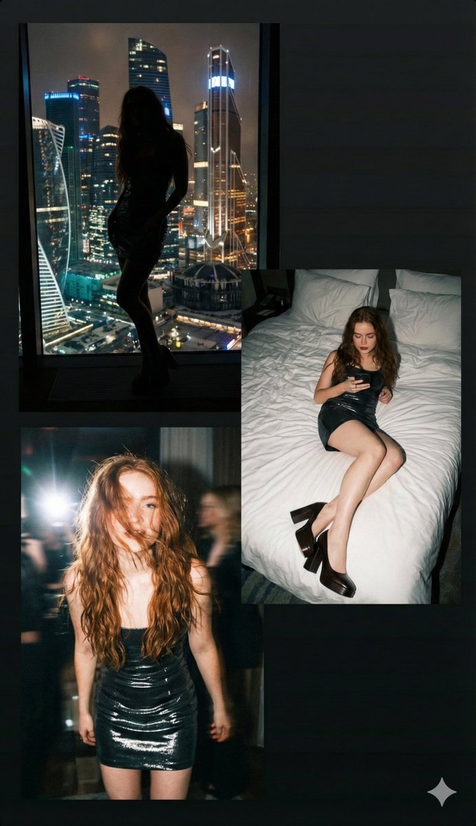 It-Girl Nightlife Film Collage