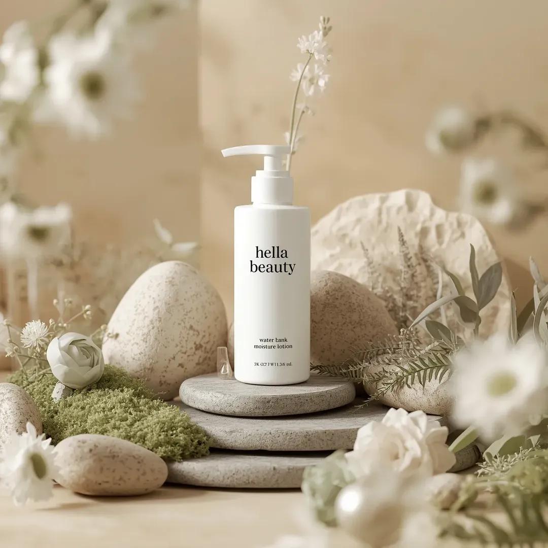 Luxury Botanical Skincare Ad