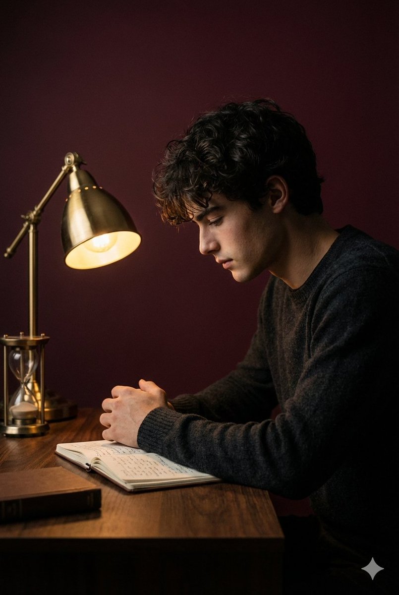 Lamplight Contemplation