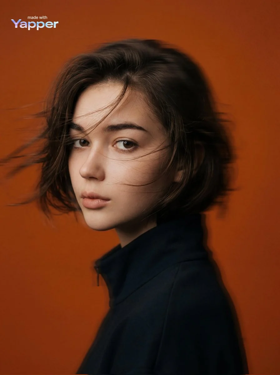 Mystery Woman in Orange