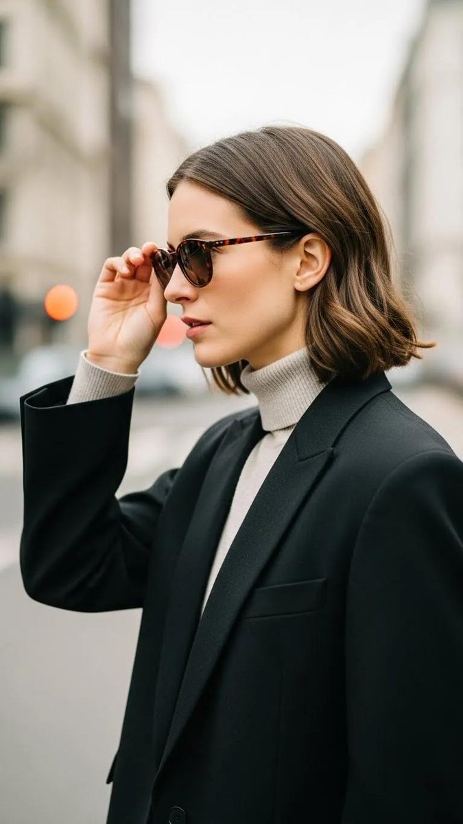 Minimalist Urban Fashion Portrait
