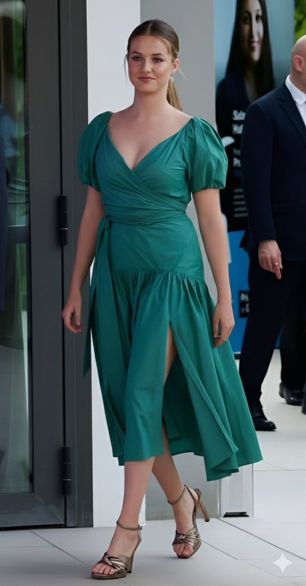 Emerald Elegance Fashion Editorial