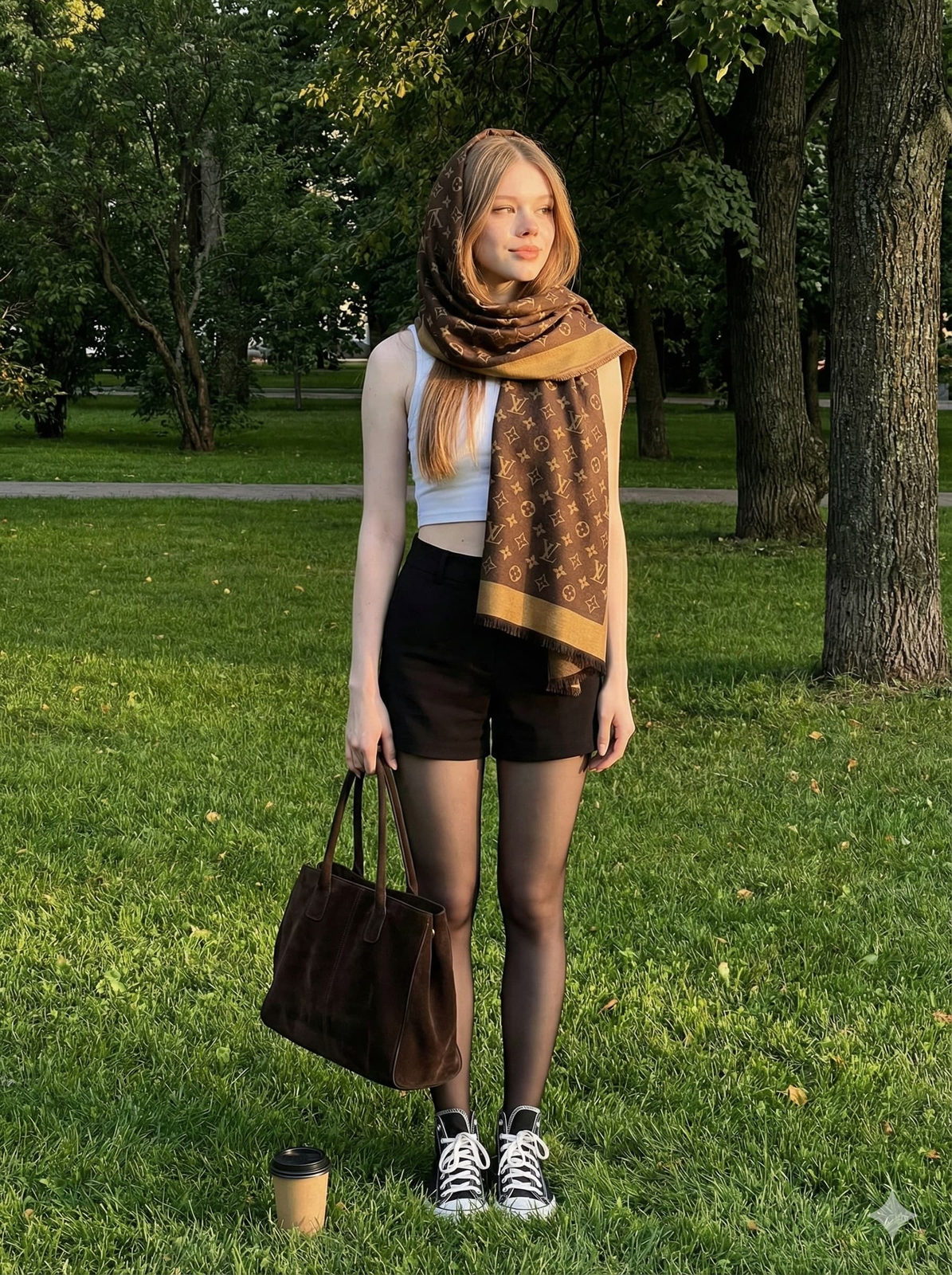 Golden Hour Fashion Muse