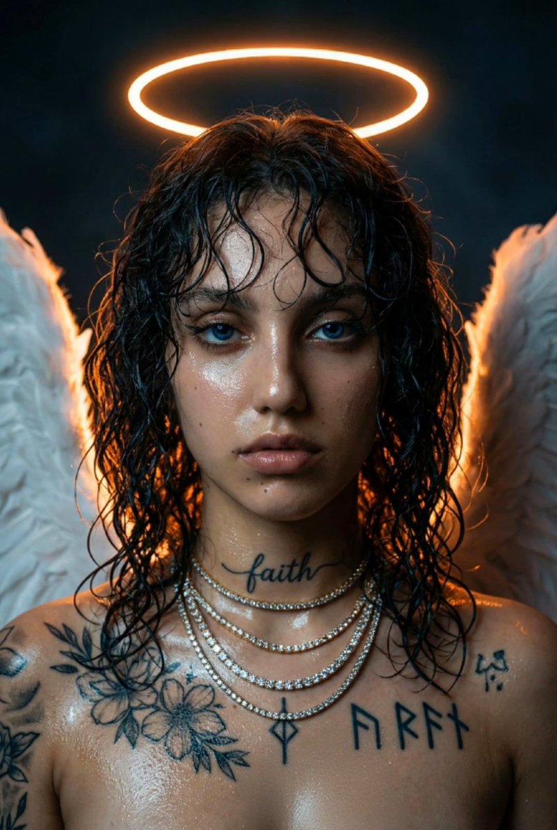Neon Halo Dark Angel