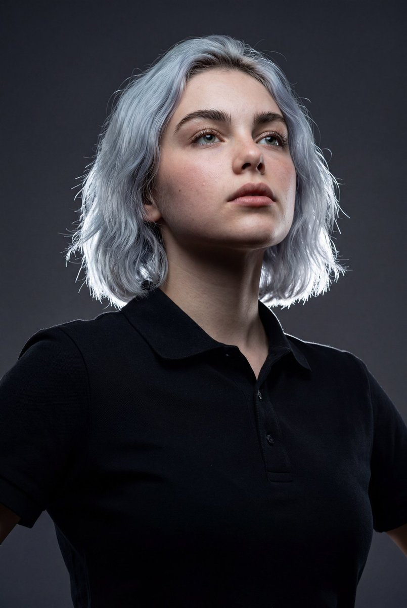 Cinematic Studio Editorial Portrait