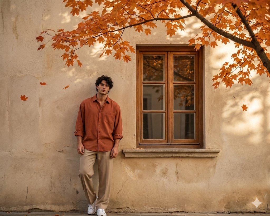Autumn Light Stylish Portrait