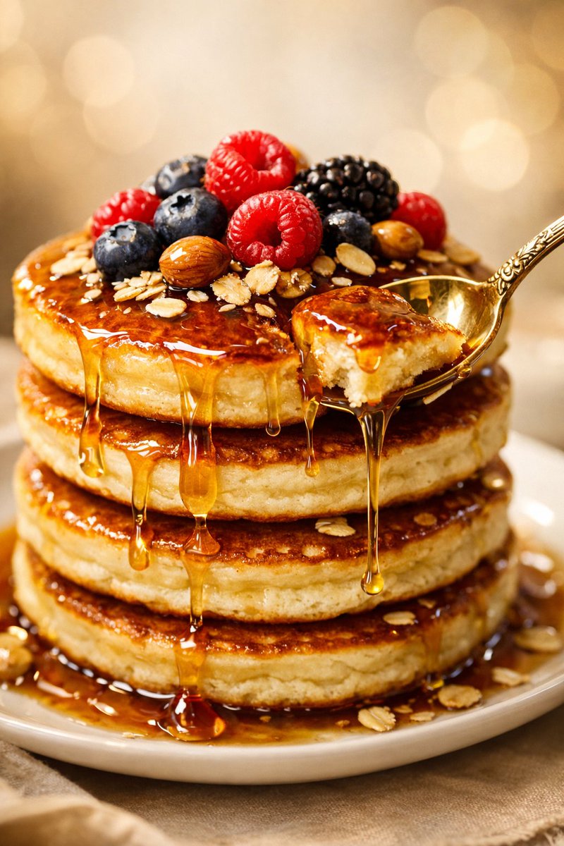 Golden Pancake Paradise