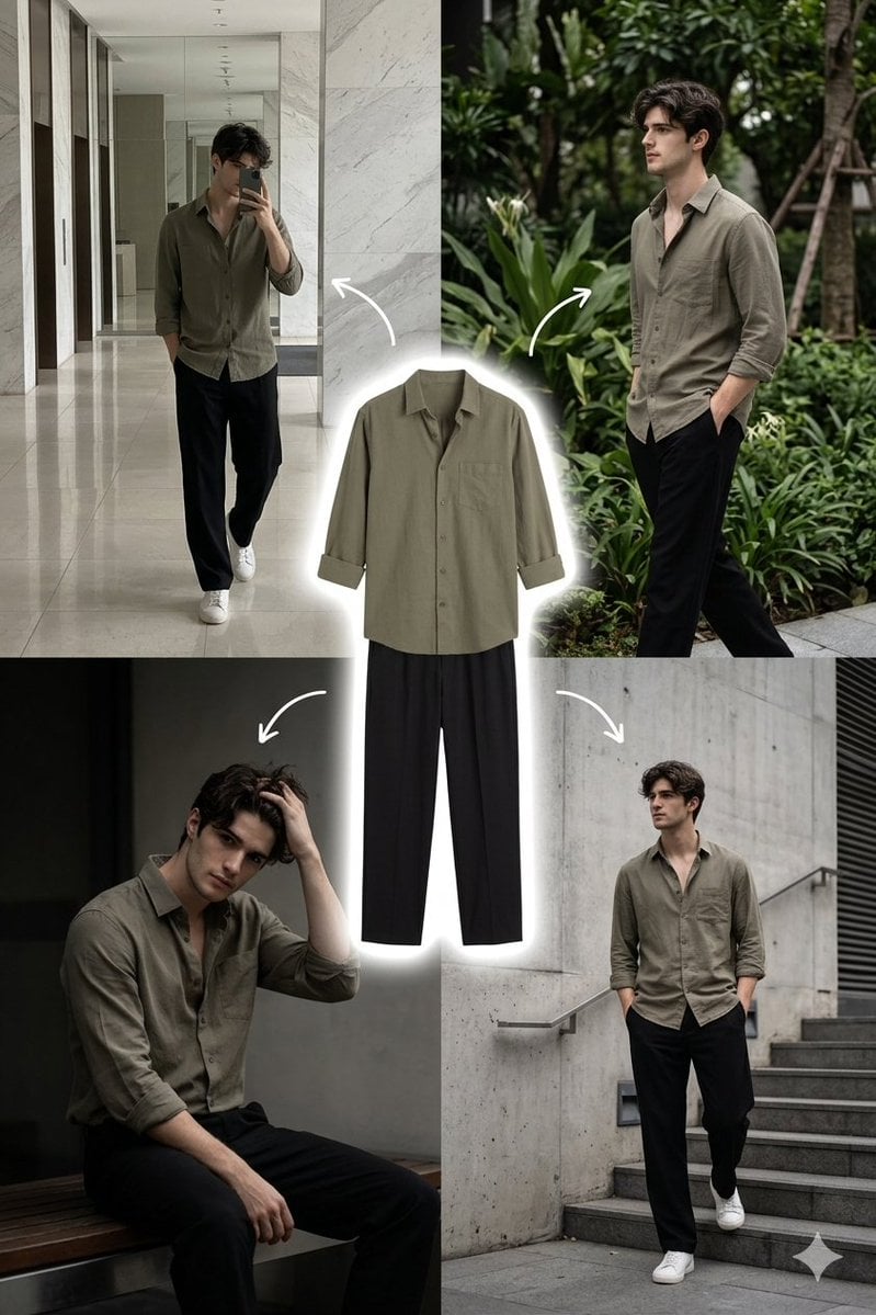 Minimal Men's Style Lookbook