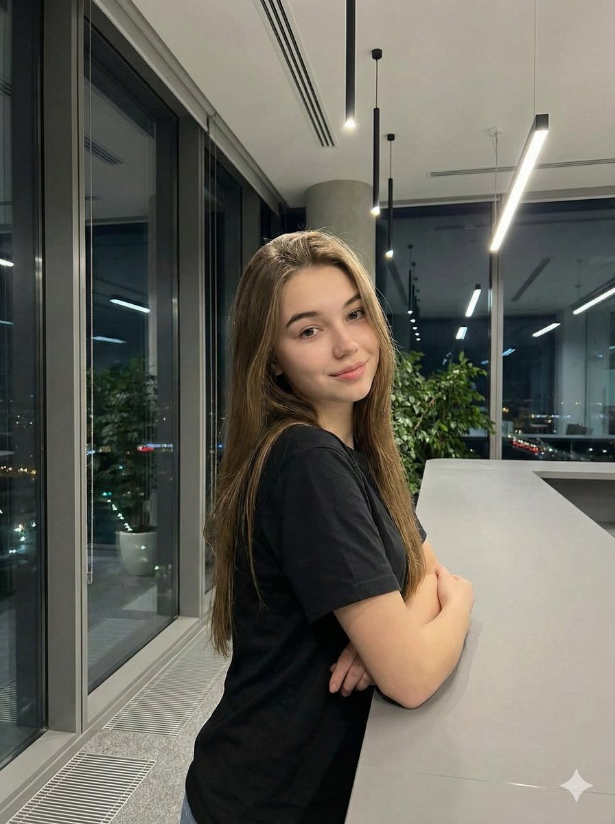 Professional Office Night Portrait