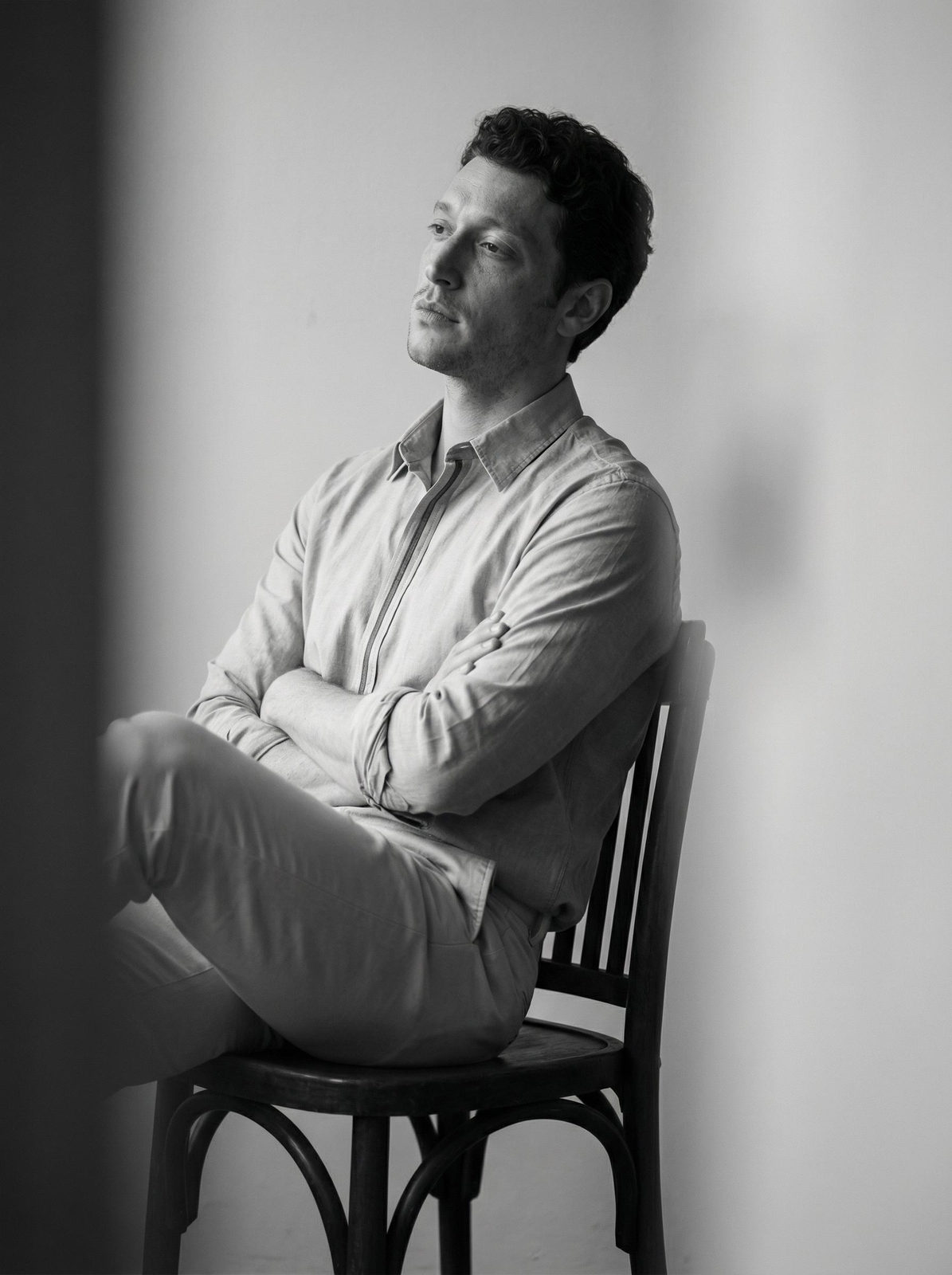 Moody Monochrome Portrait
