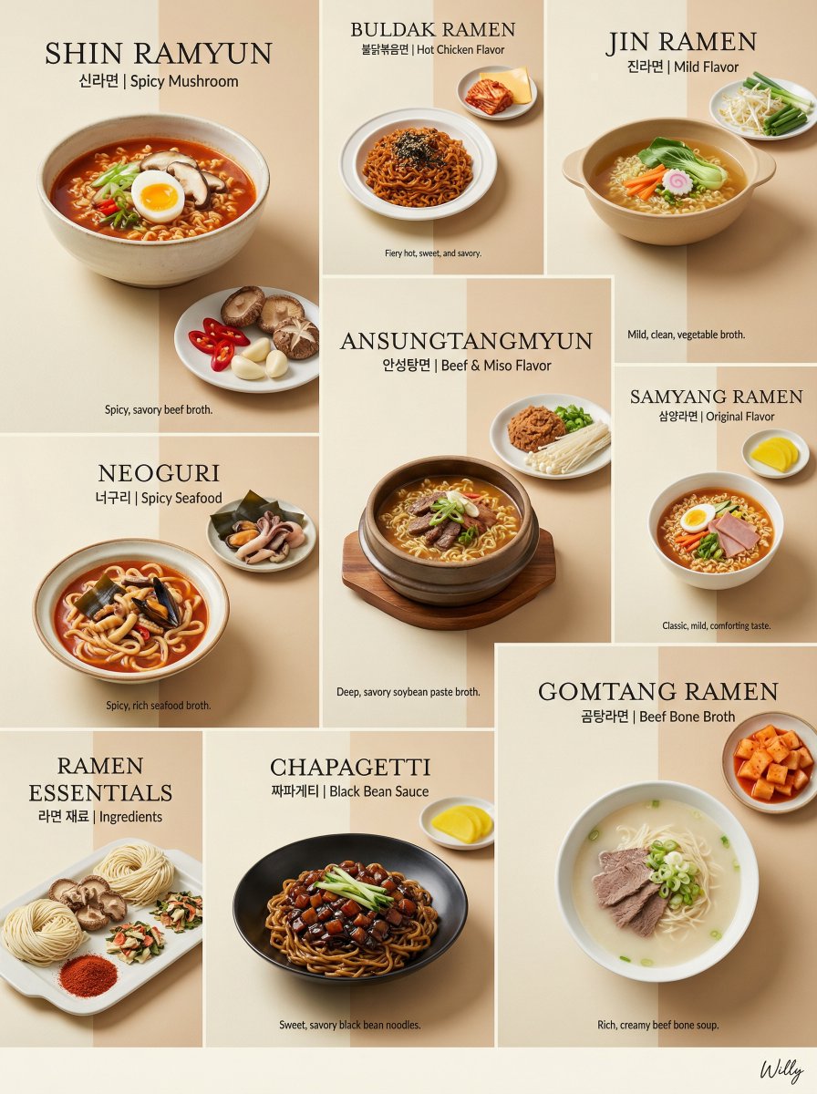 Korean Ramen Silent Luxury