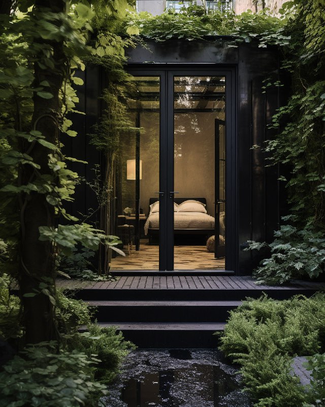 Cozy Parisian Hotel Particulier Garden Tom Ford Design