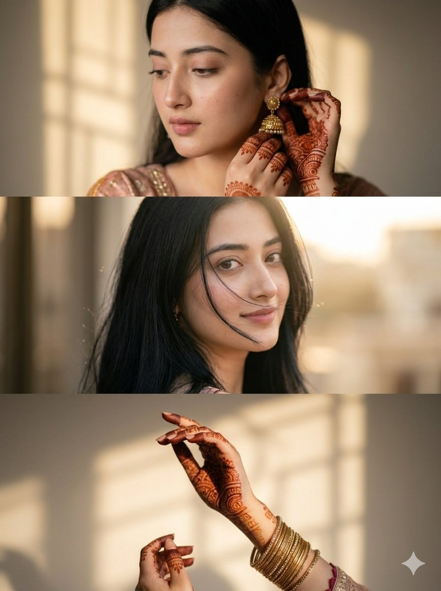Cinematic Portrait of South Asian Woman