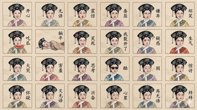 Su Embroidery Beauty Emoji Pack