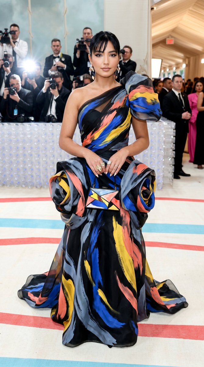 Met Gala Avant-Garde Art Gown