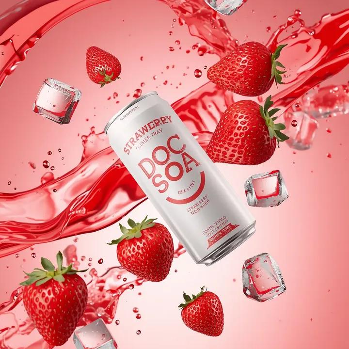 Strawberry Soda Luxury Commercial