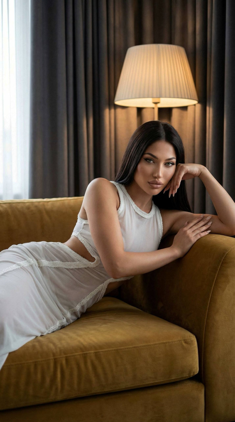 Velvet Grace Editorial Portrait