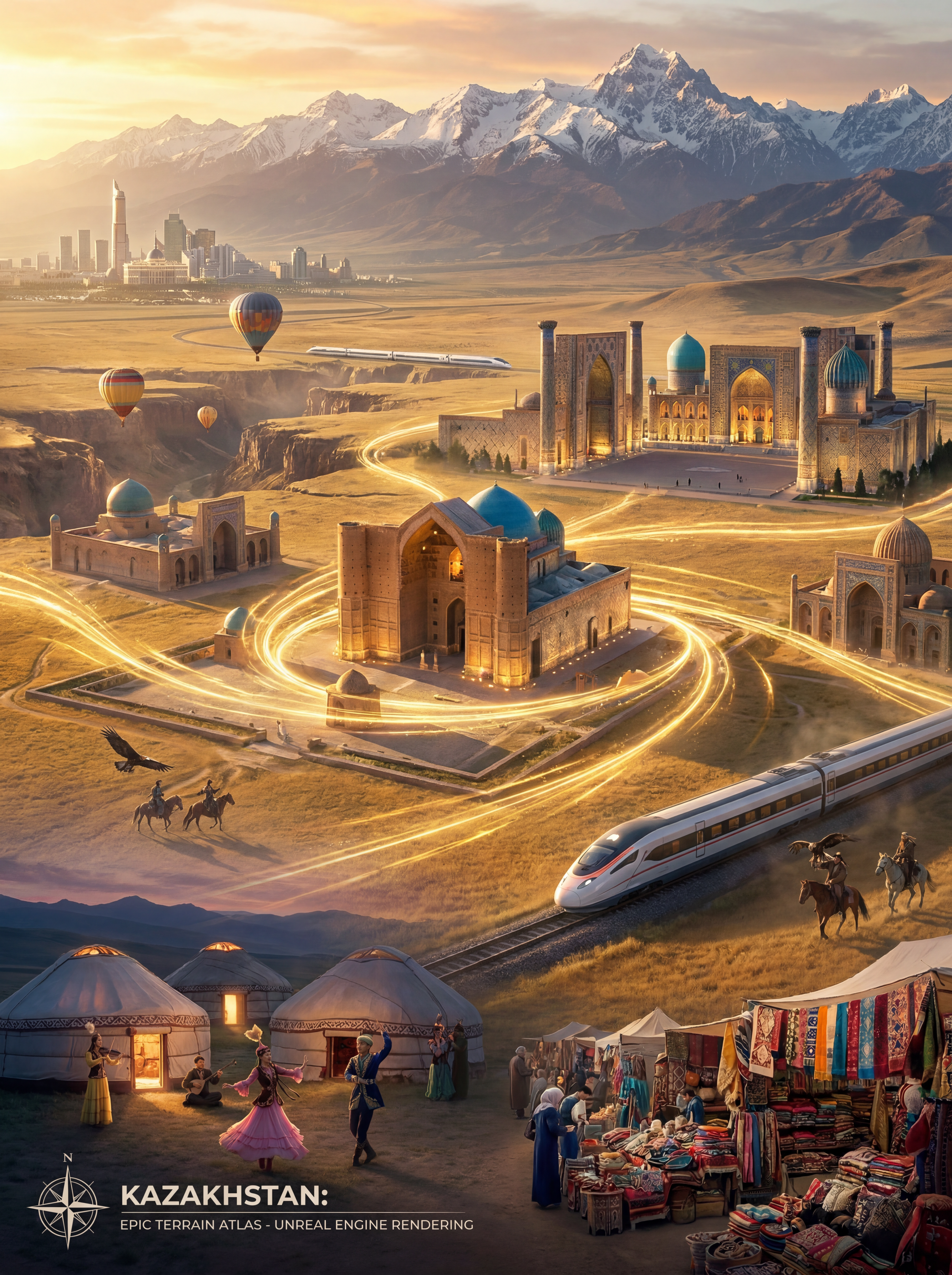 Kazakhstan Hidden Luxury Odyssey