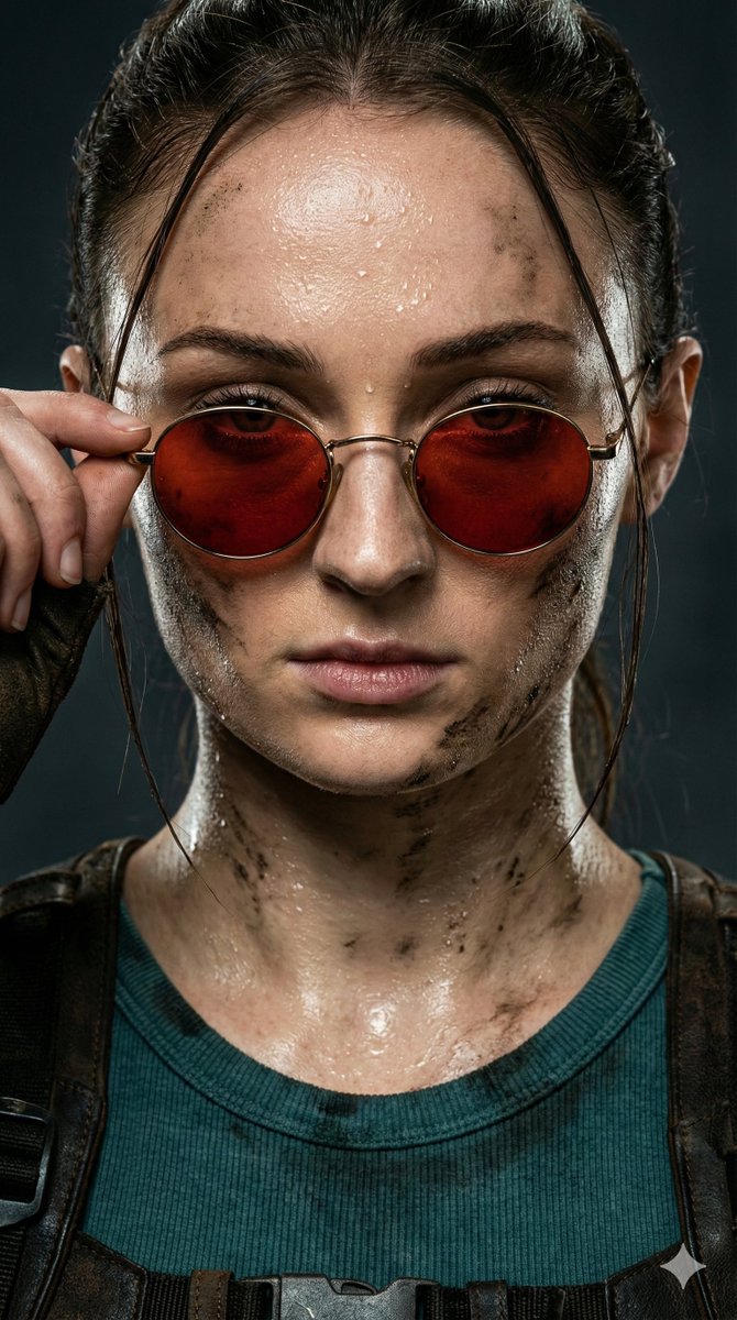 Extreme Closeup Lara Croft