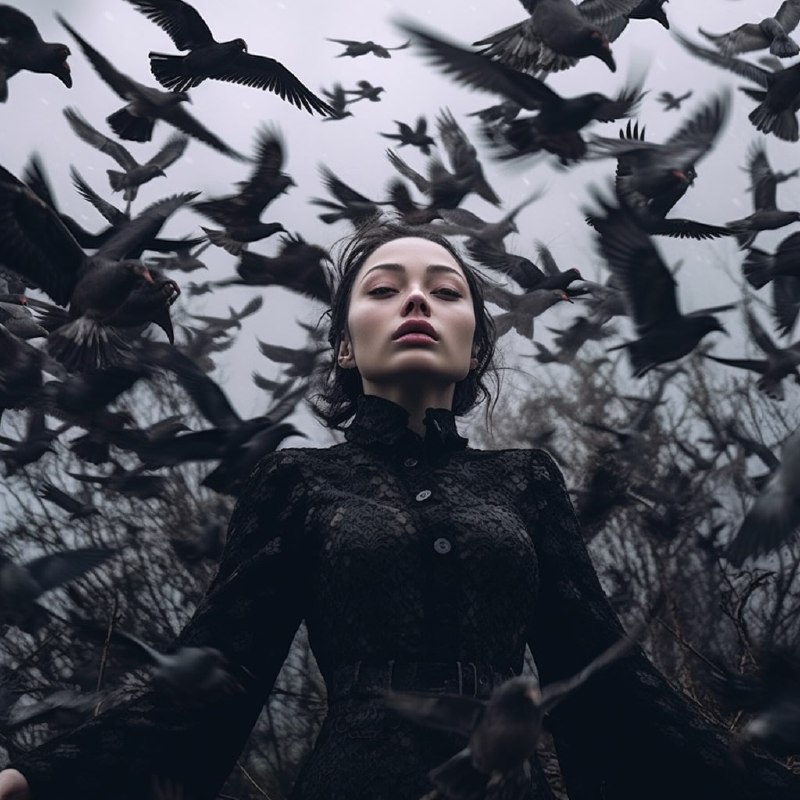 Freedom Themed Editorial Portrait in Bella Kotak Style