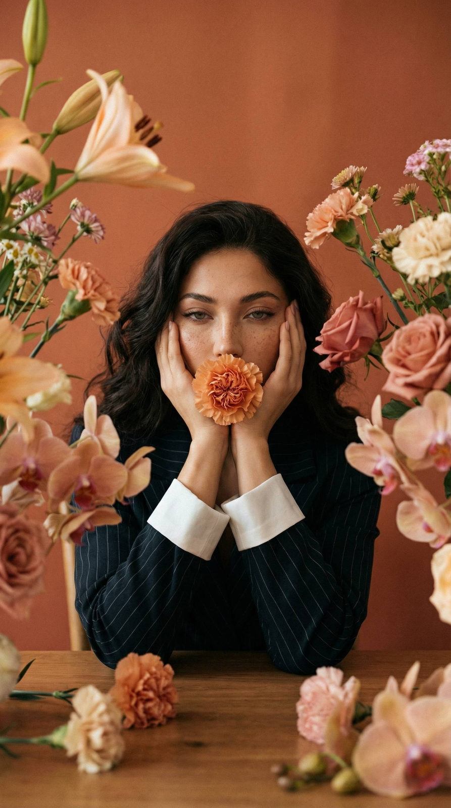 Floral Reverie Portrait