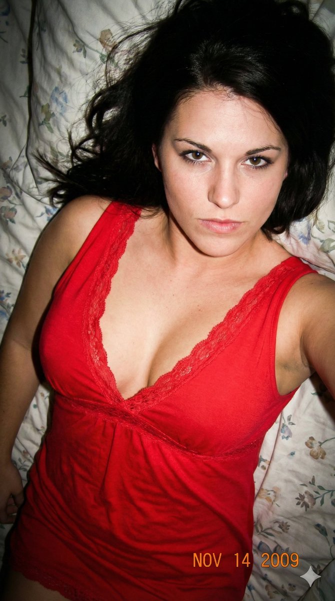 Vintage Red Nightdress Snapshot