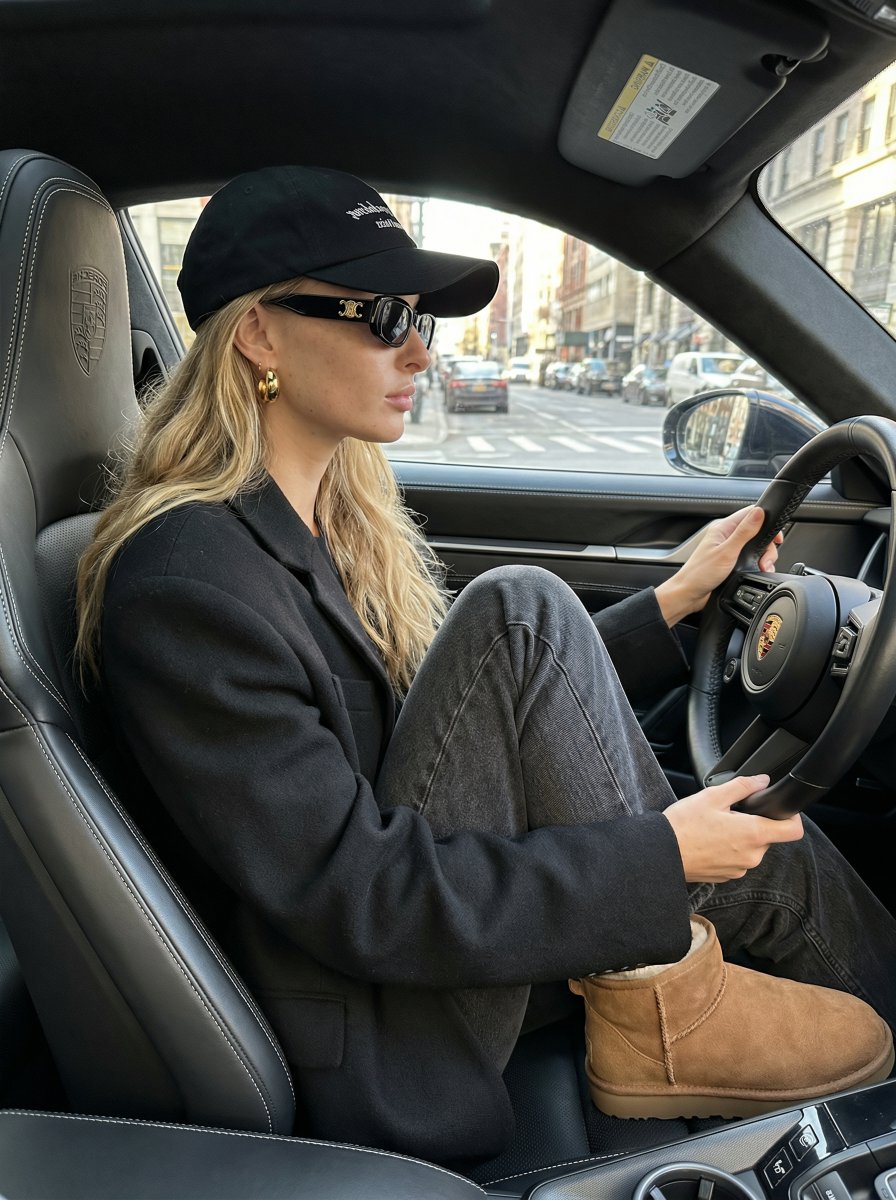 Old Money Porsche Girl Aesthetic