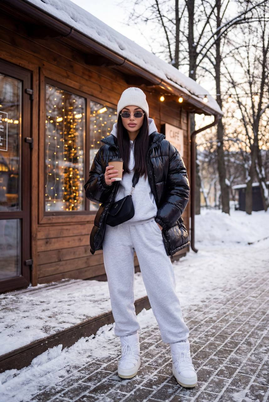 Winter Street Style Coffee Run