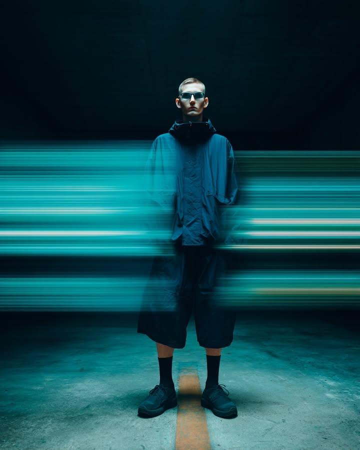 Cinematic Tunnel Fashion Portrait