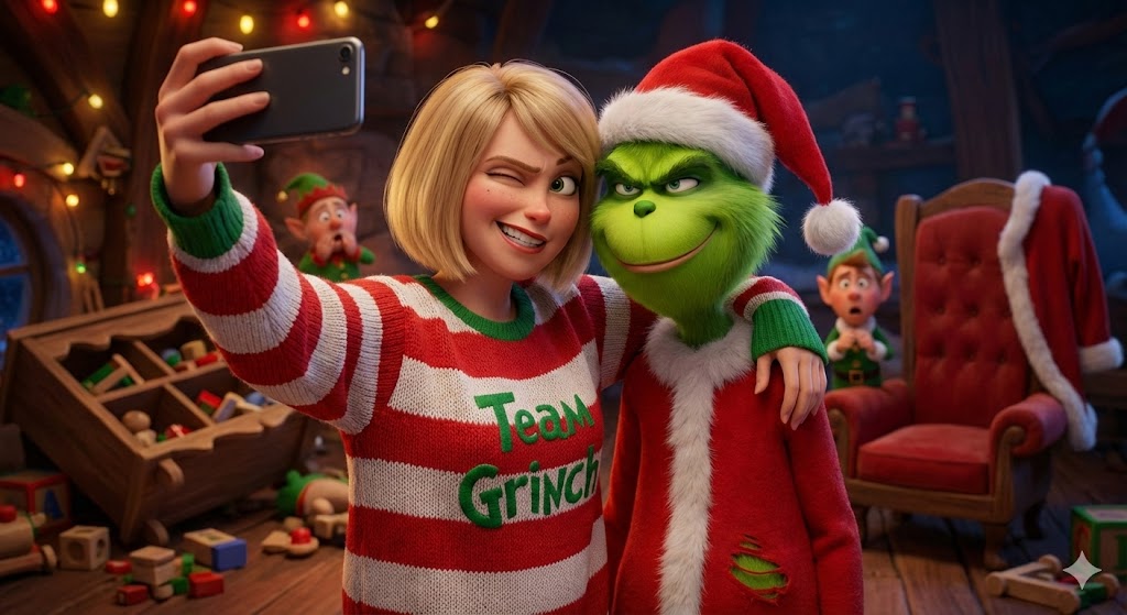 Grinch Selfie Heist
