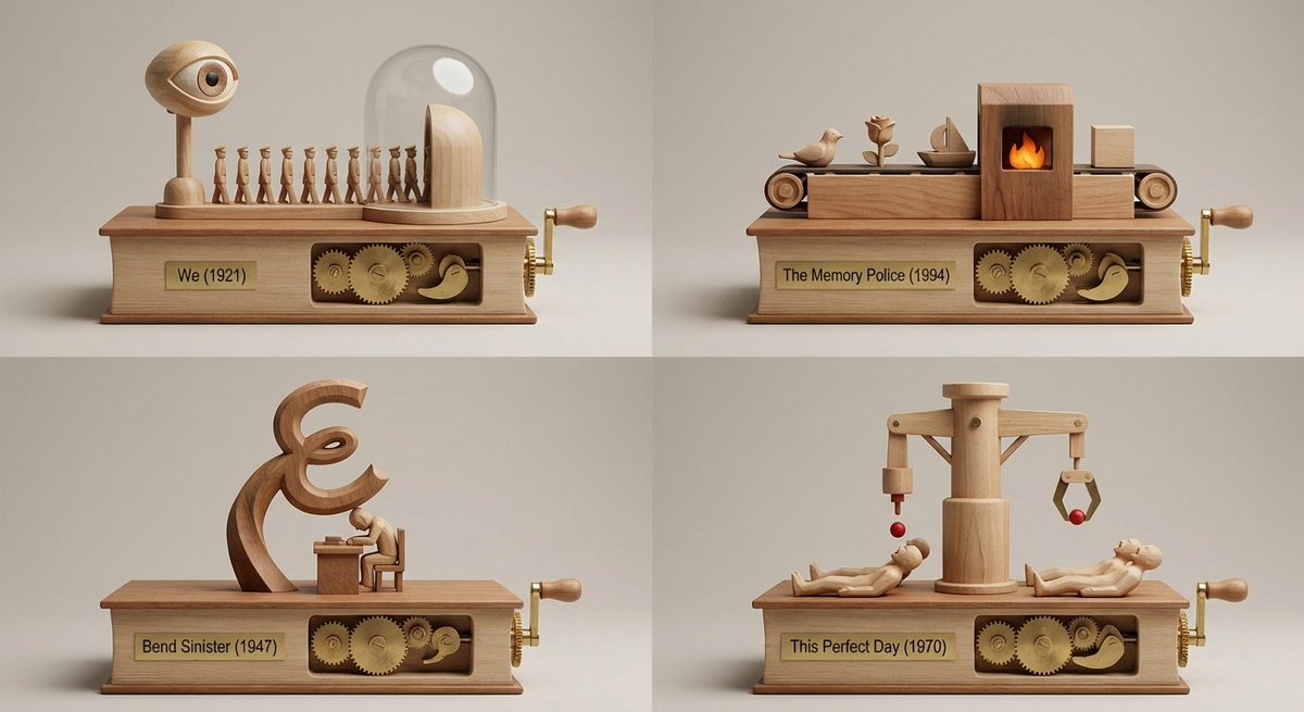 Kinetic Book Sculpture Grid