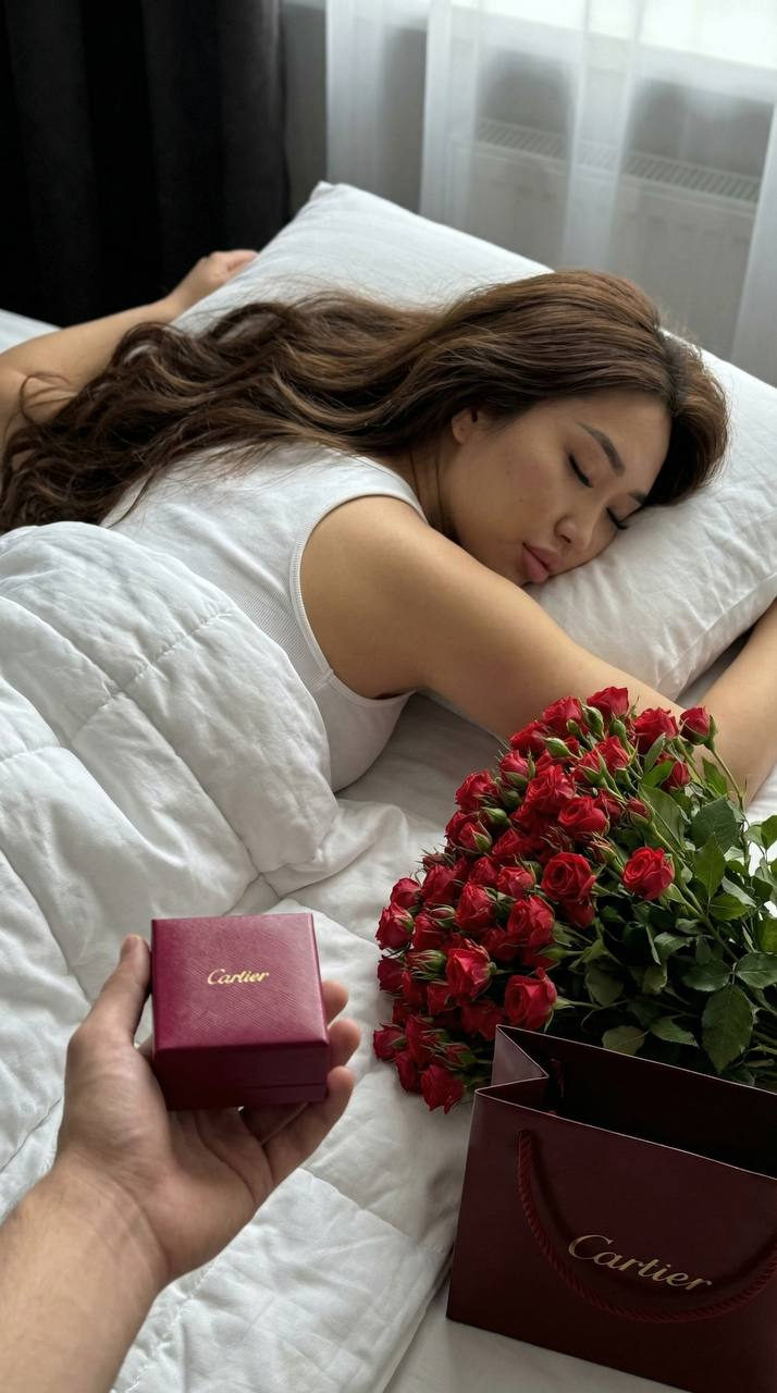 Romantic Bedroom Surprise Proposal