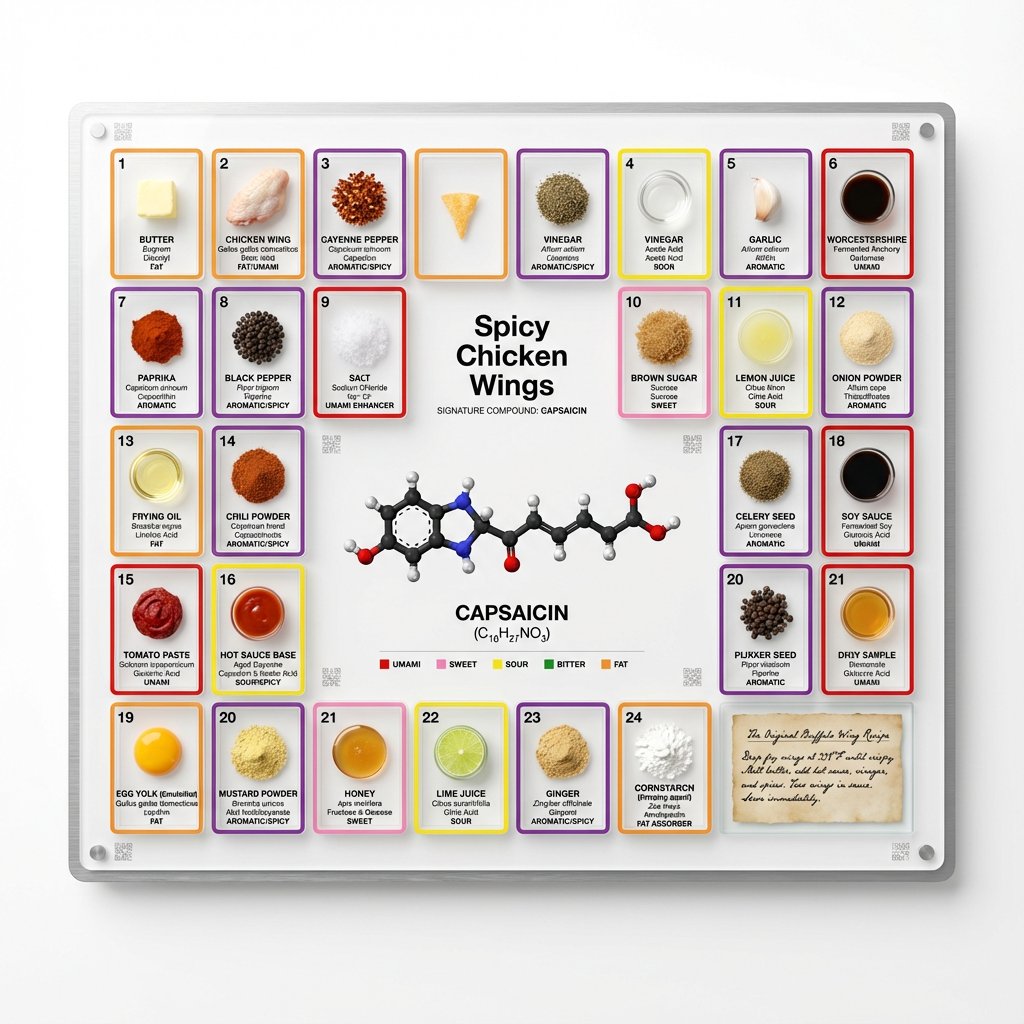 Scientific Culinary Display Board Design