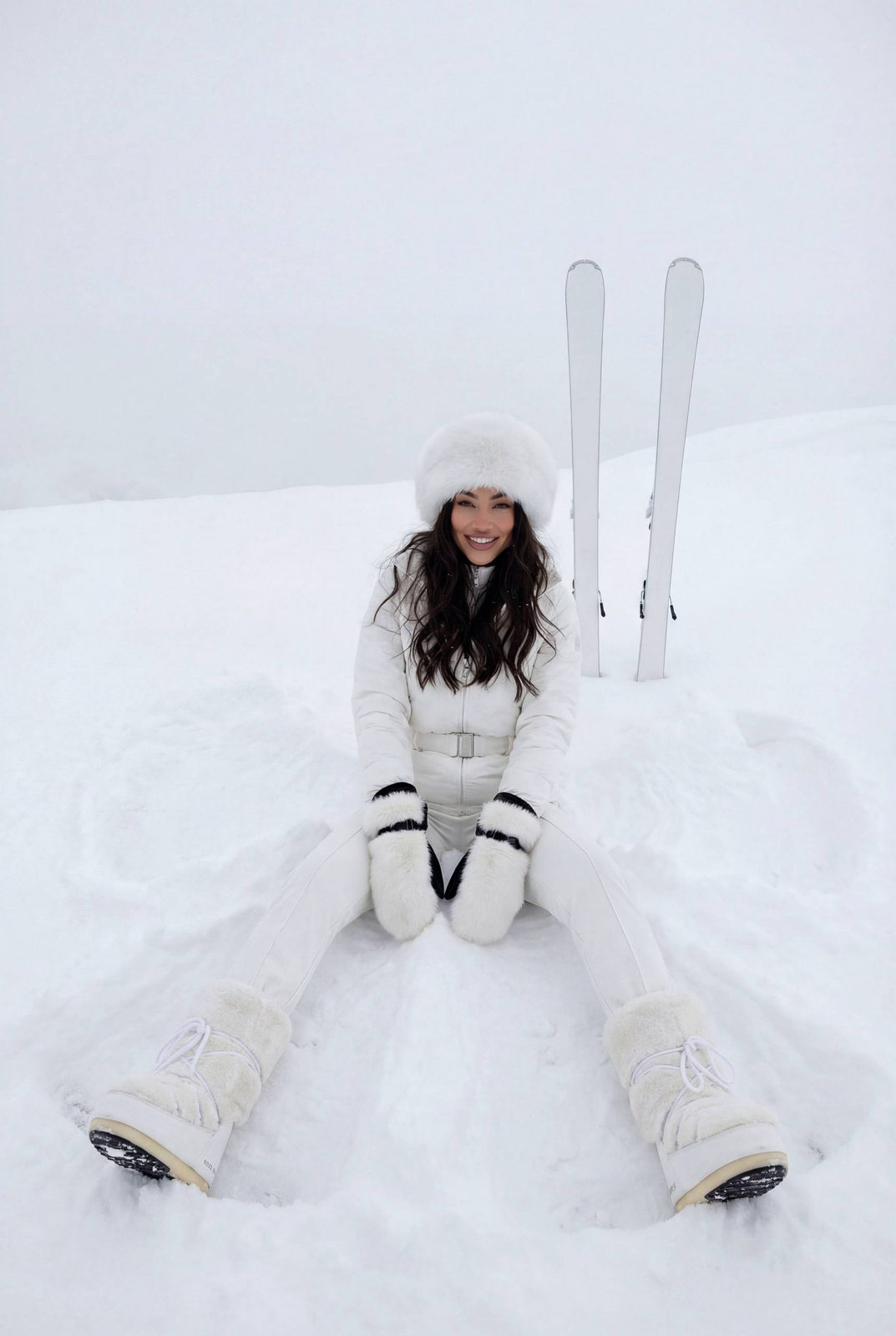 Chic Snow Queen Portrait