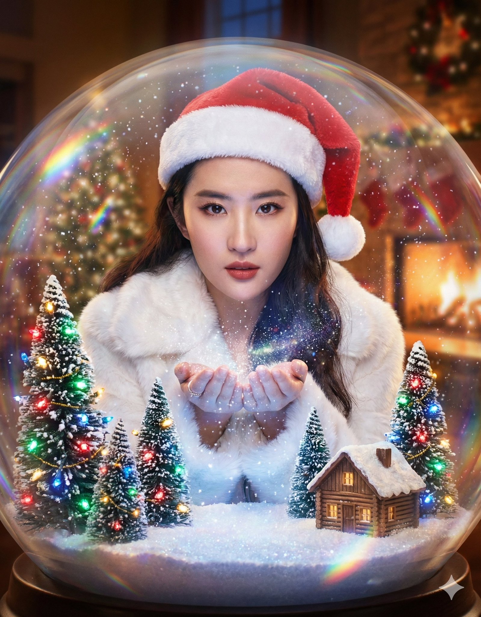 Magical Snow Globe Winter Fantasy