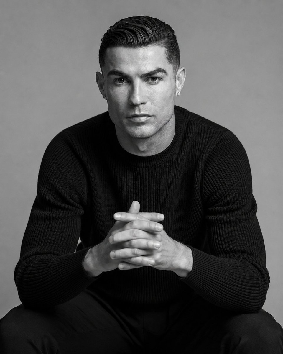 Premium Black White Portrait