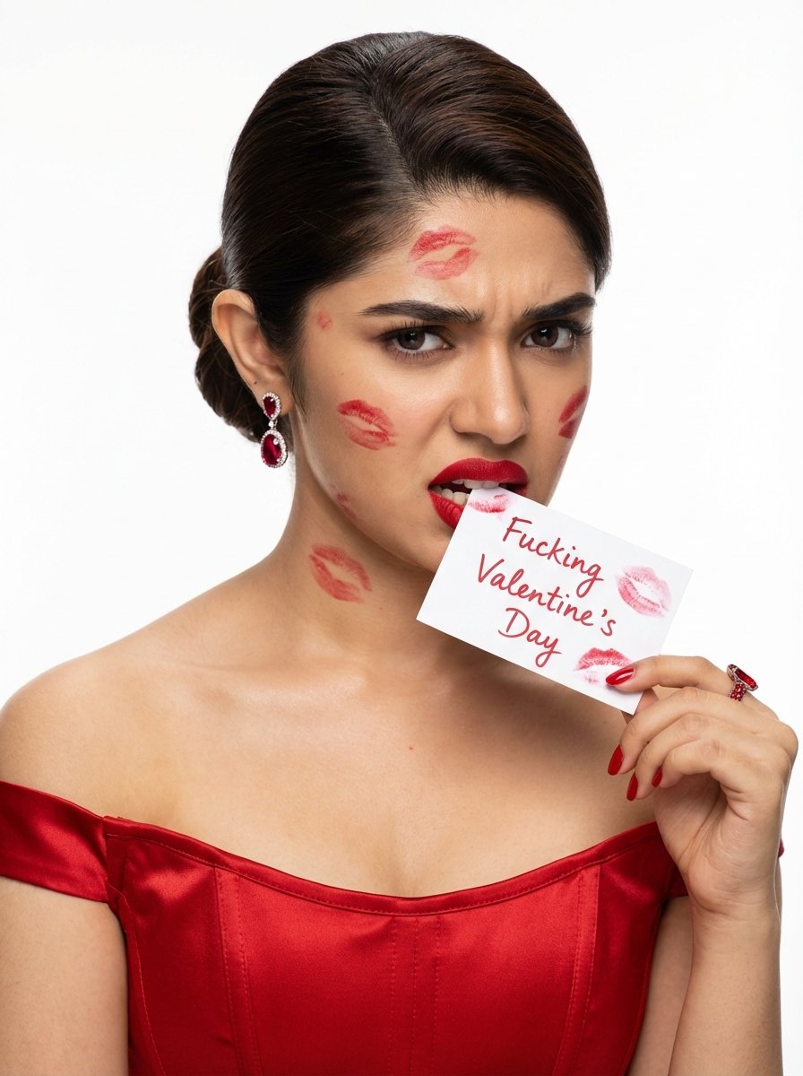 Anti-Valentine Beauty Shoot