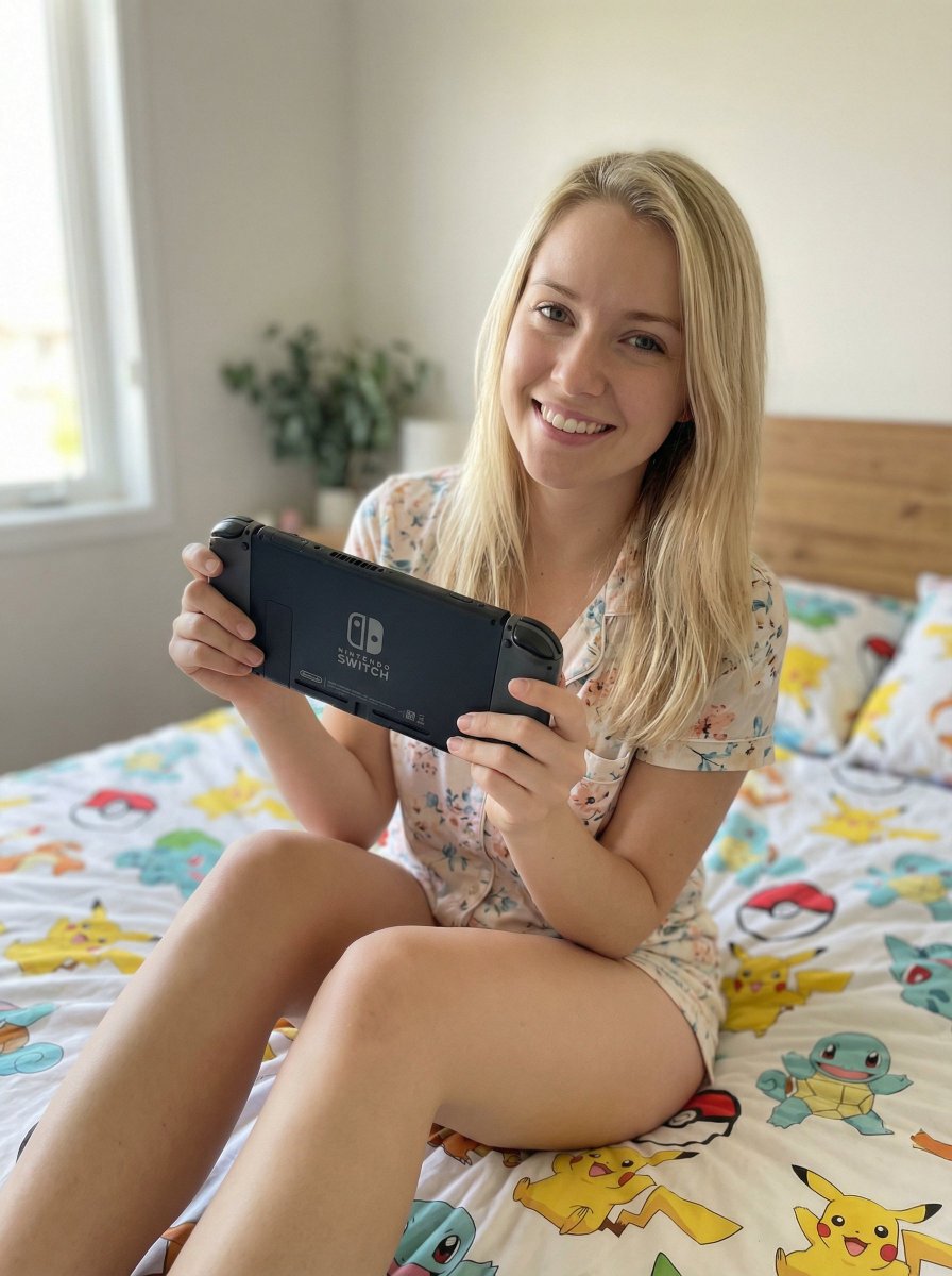 Cozy Nintendo Switch Moment