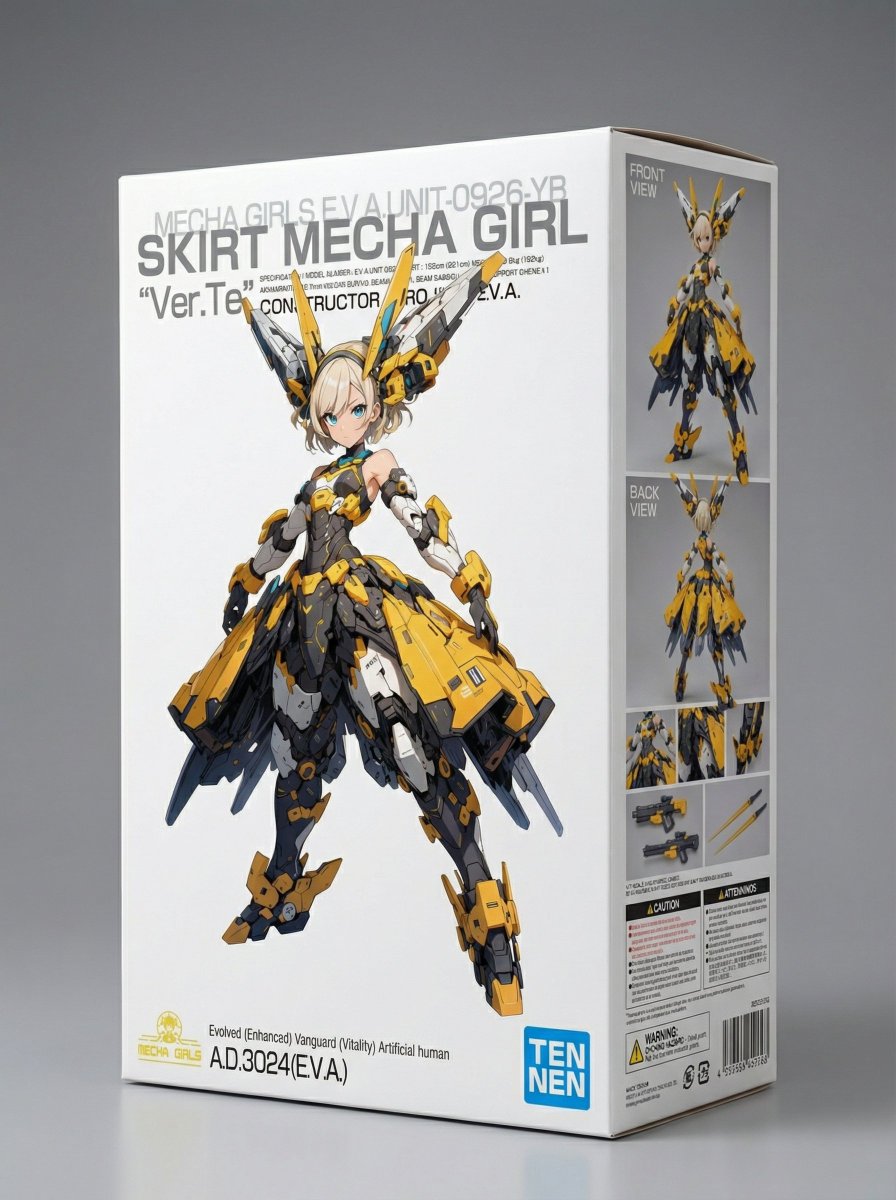 Model Kit Box Studio Shot