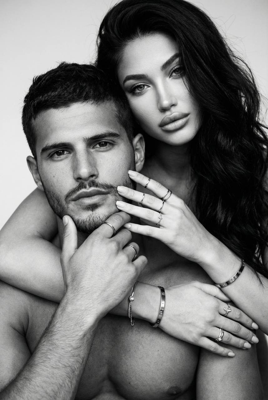 Intimate Black White Fashion Editorial